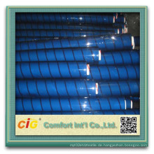 Blaue Farbe PVC Super Clear Blatt